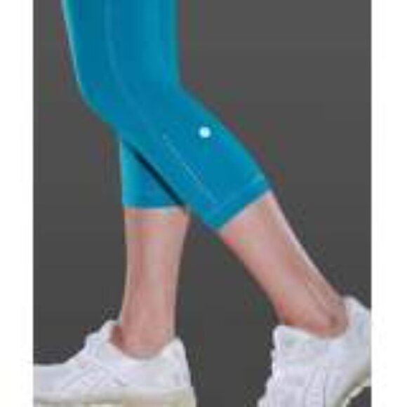 Lululemon Swift Speed High-Rise Crop 21" in Hawaiian Blue, size 4 - Picture 6 of 9